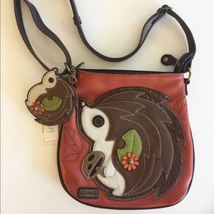 Chala Hedgehog Crossbody Handbag + Changepurse